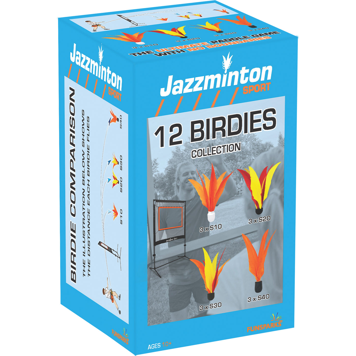 Jazzminton® Sport - 12 Birdies Assortment