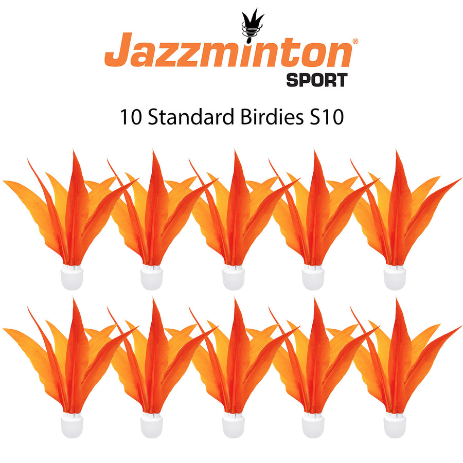 Jazzminton® Sport - 10 Standard Birdies S10