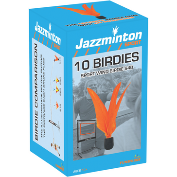 Jazzminton® Sport - 10 Wind Birdies S40