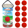 Jazzminton® 10 Red Paddleballs