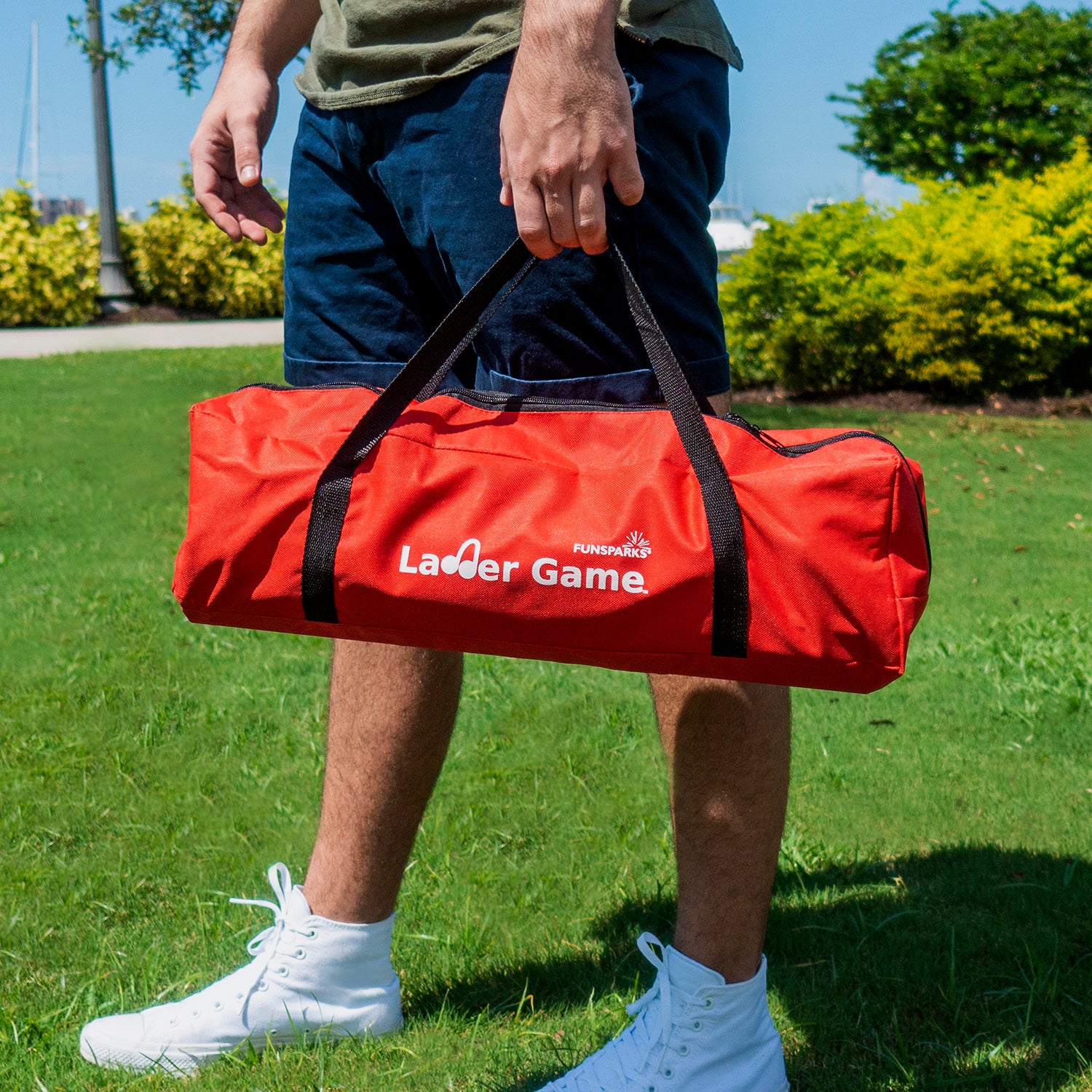 Ladder Ball carry bag for all pieces