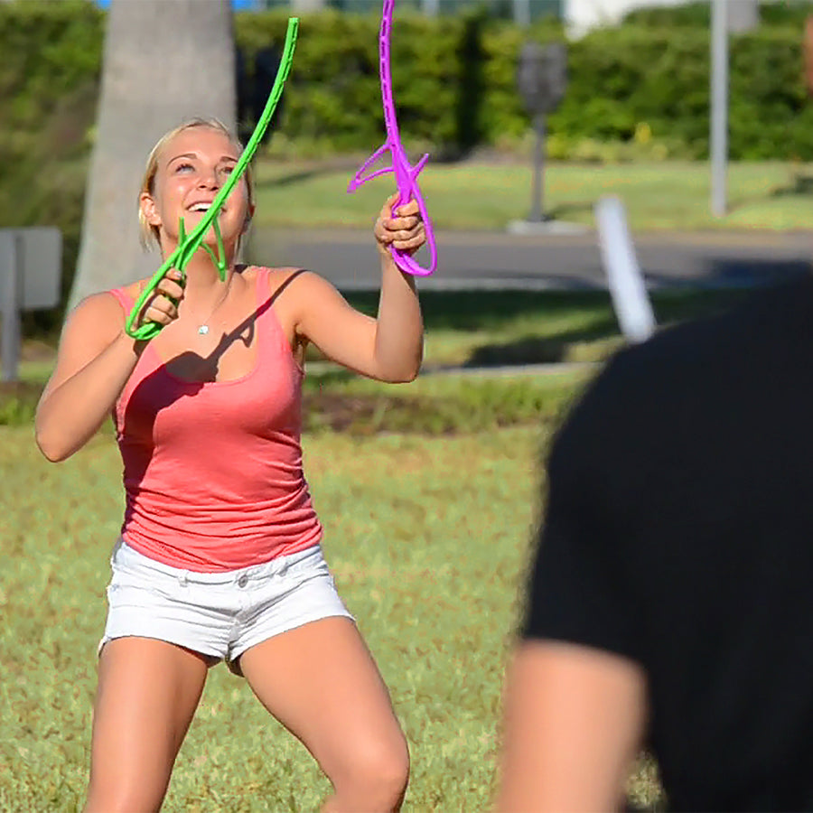 RingStix being played in the park with friends