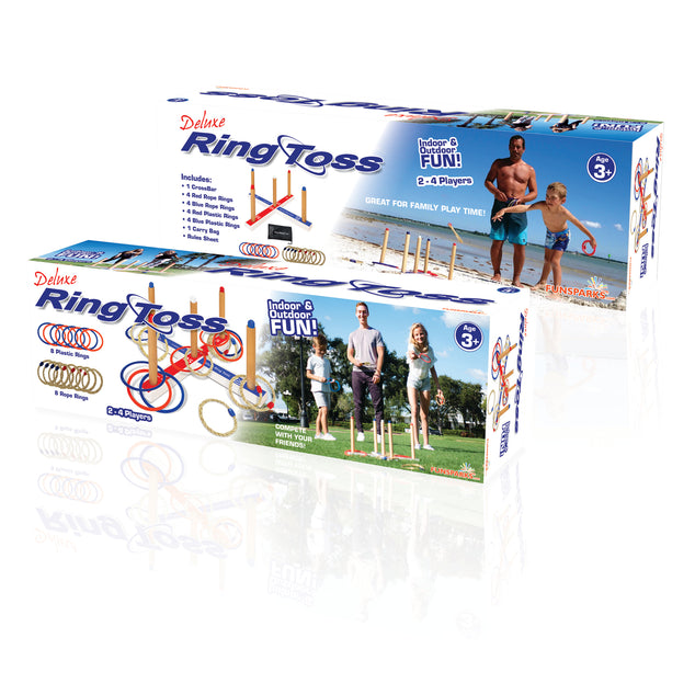 Ring Toss Game by Funsparks front and back packaging